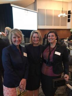 Dr. Wendy Biddle, Dr. Christine Albright, and Julia Claire Hernandez